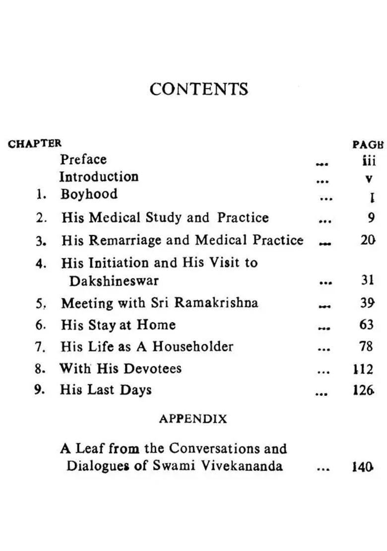 Nagmahasaya A Saintly Householder Disciple Of Sri Ramakrishna - Indya