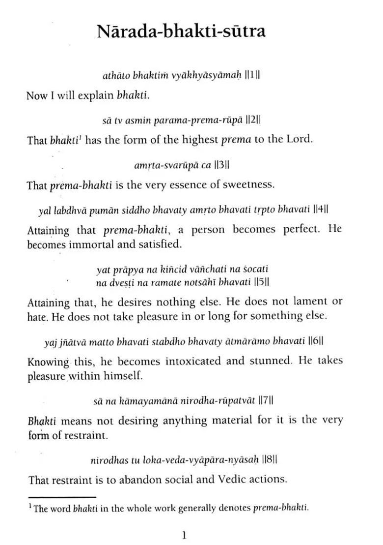 Narada-Bhakti-Sutra & Sandilya-Bhakti-Sutra & Jitante Stotram - Indya