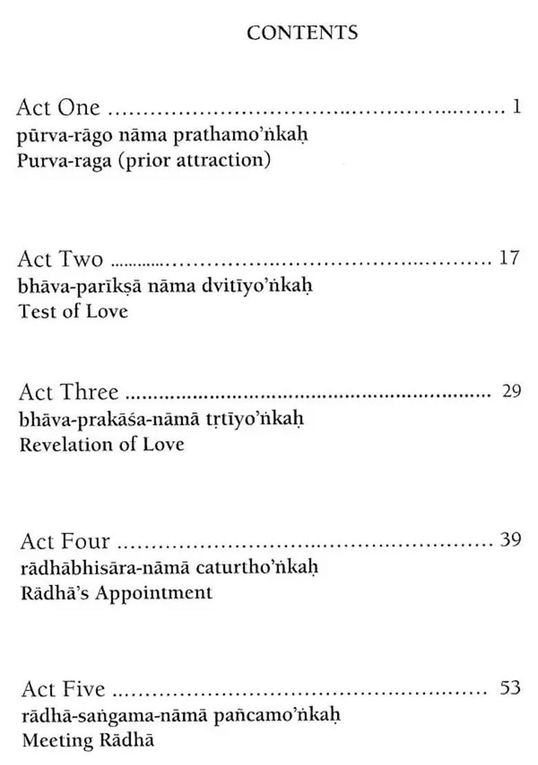Sri Jagannatha-Vallabha-Nataka - Indya