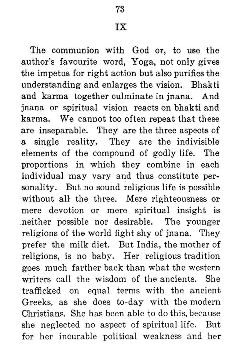 Introduction To The Bhagavad Gita - Indya