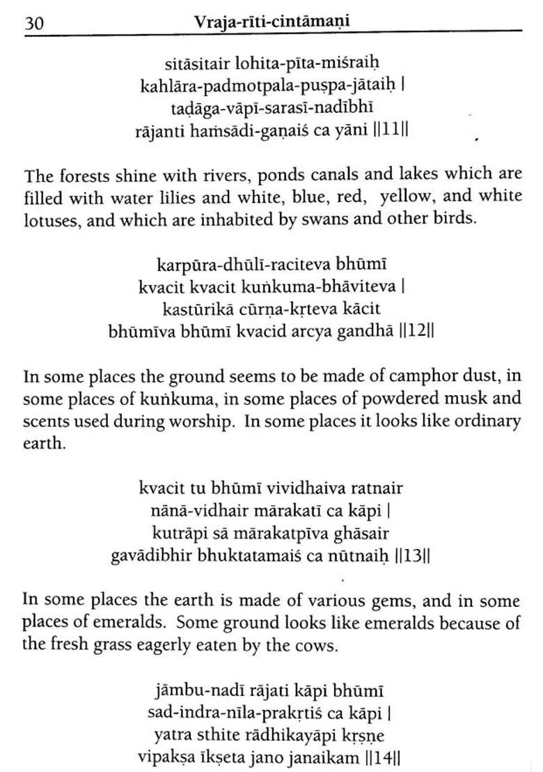 Sri Vraja Riti Cintamani A Transcendental Tour Of Vrindavana - Indya