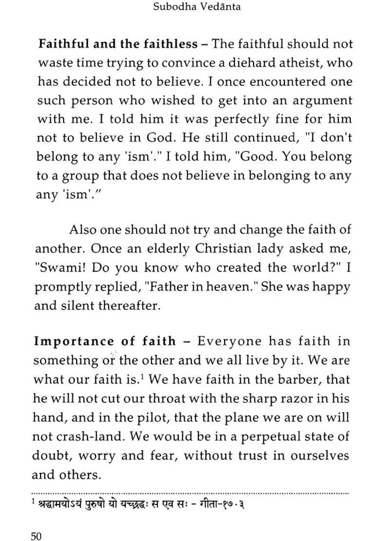 Subodha Vedanta Vedanta Made Easy - Indya