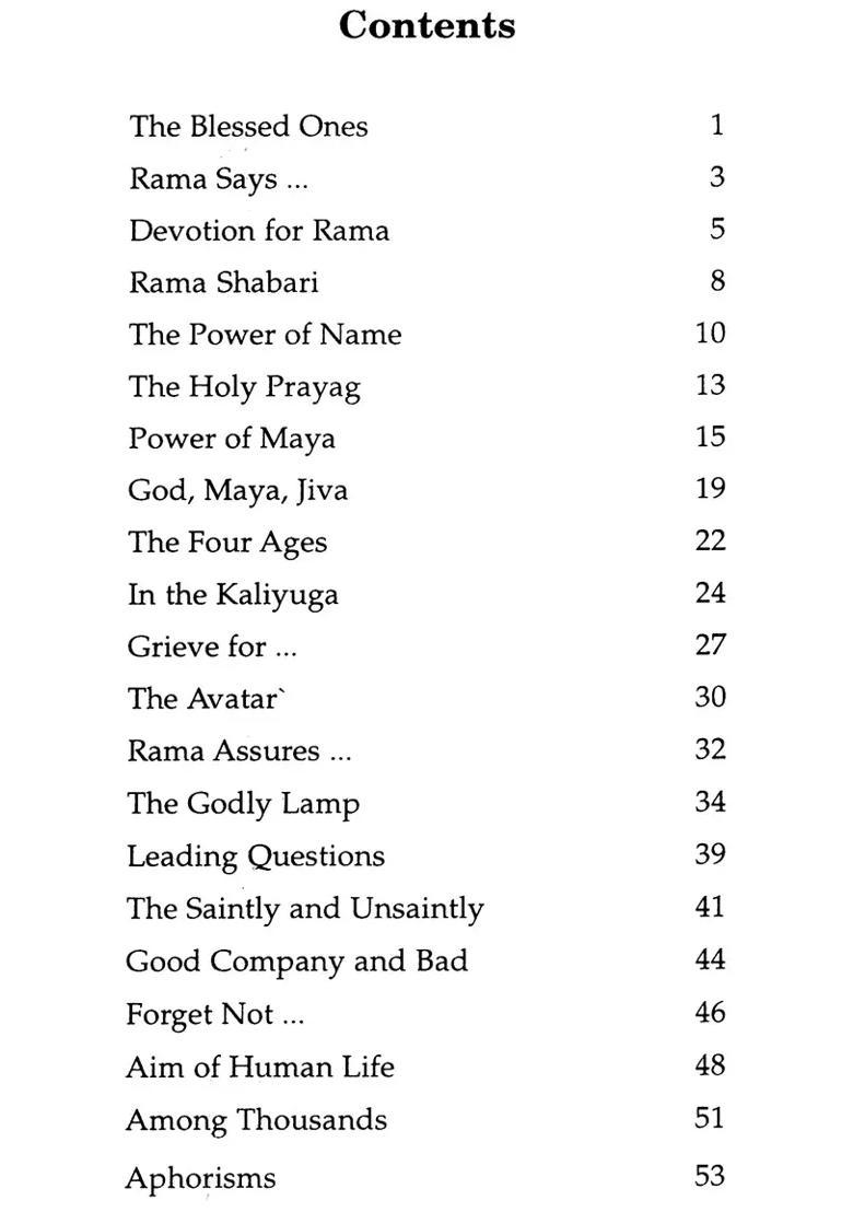 Gleanings From The Ramayana - Indya