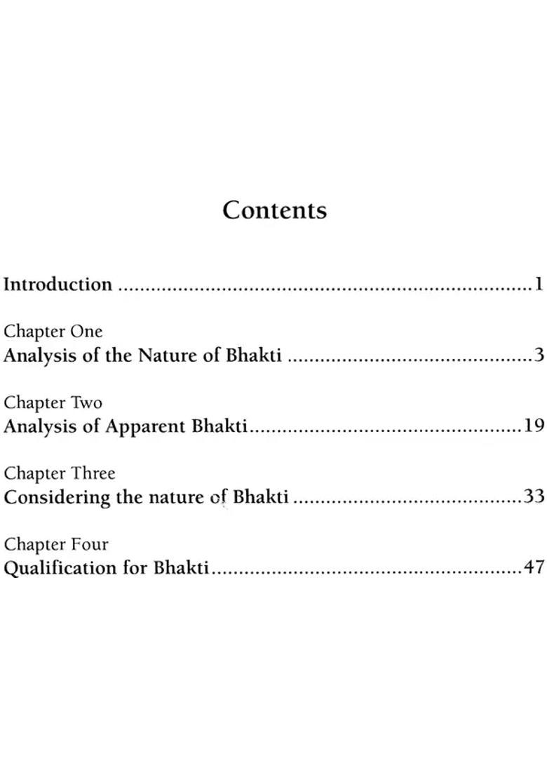 Bhakti Tattva Vivek Analysis Of The Nature Of Bhakti With English Transliteration - Indya