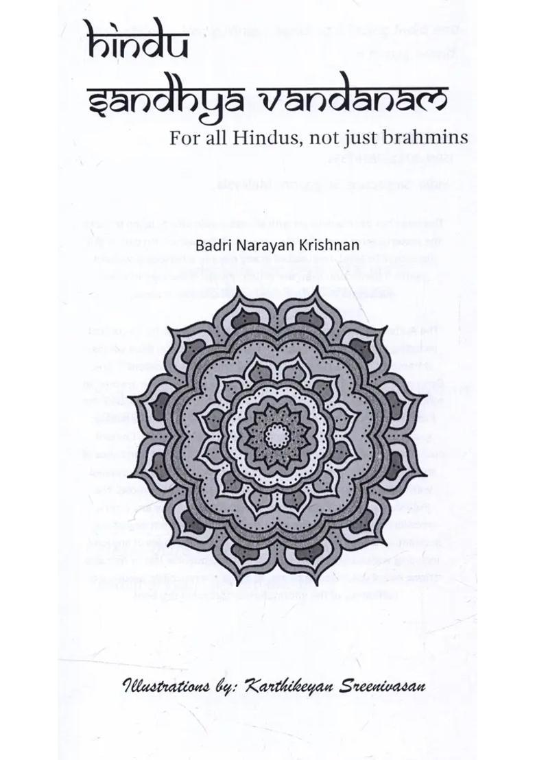 Hindu Sandhya Vandanam- For All Hindus- All Gotras Professions Women Too Vedic Daily Prayer - Indya