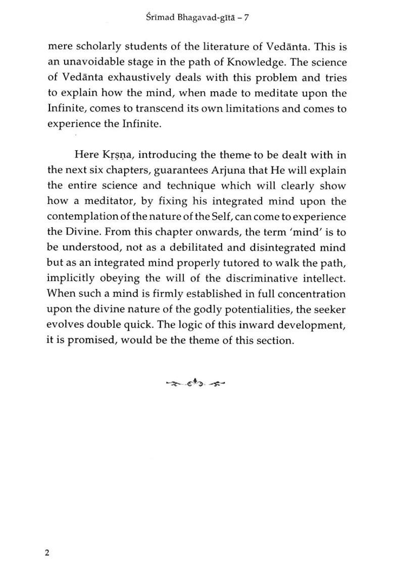 Srimad Bhagavad Gita Knowledge And Wisdom Chapter 7 - Indya
