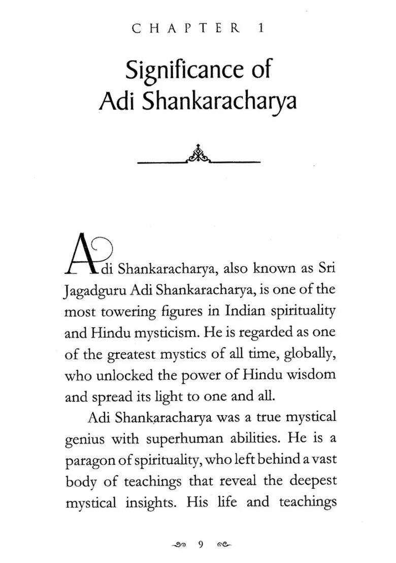 Adi Shankaracharya Greatest Spiritual Wisdom - Indya