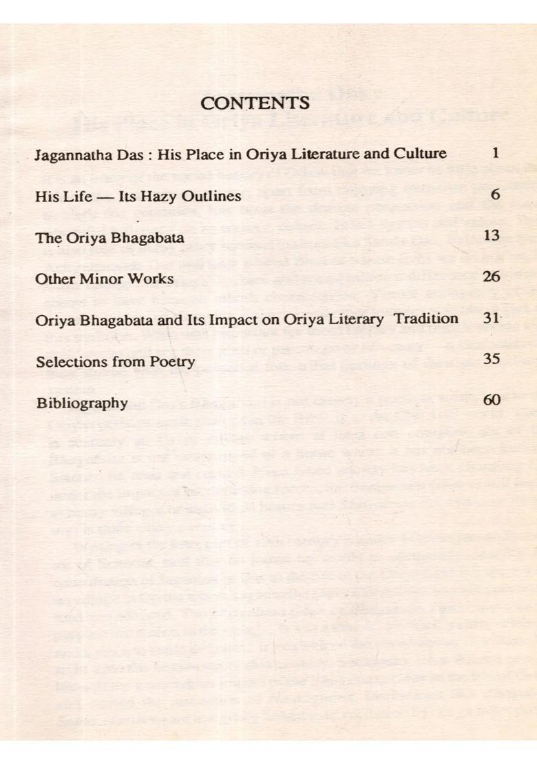 Jagannatha Das Makers Of Indian Literature - Indya