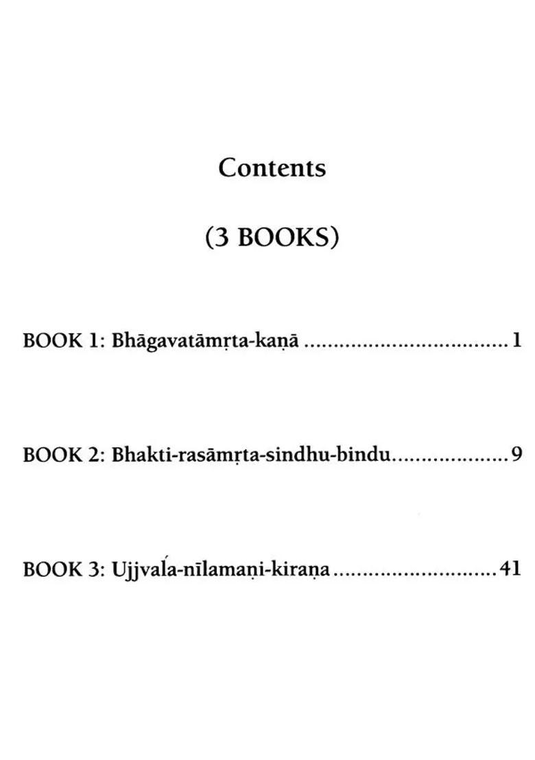 3 Books Of Srila Visvanatha Cakravarti Thakura