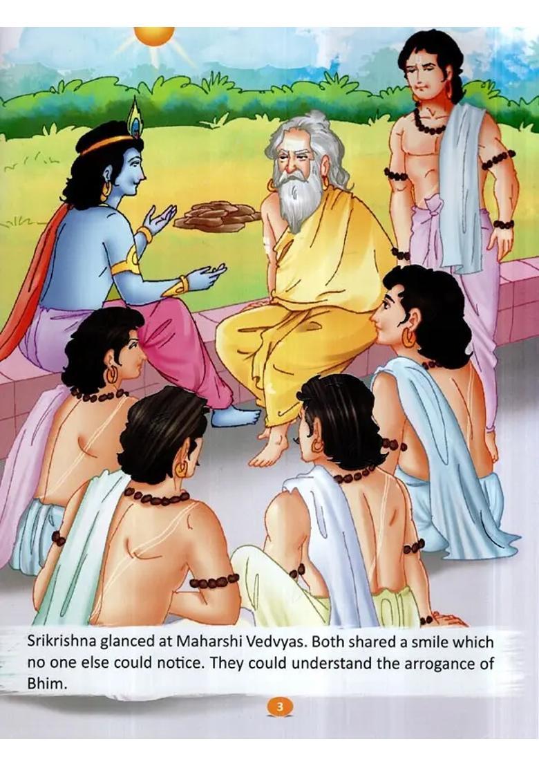 The True Sacrifice- A Meaningful Touching Tale Adapted From Mahabharata Children Book - Indya