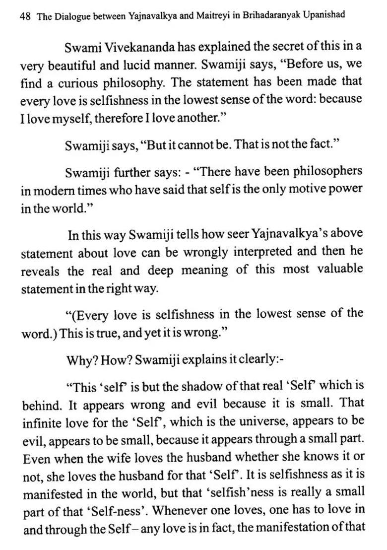 The Dialogue Between Yajnavalkya And Maitreyi In Brihadaranyak Upanishad - Indya