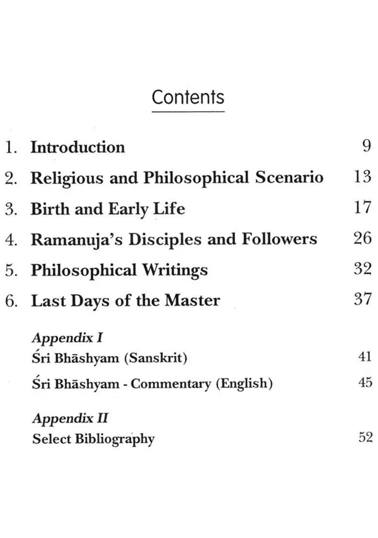 Sri Ramanuja Makers Of Indian Literature - Indya