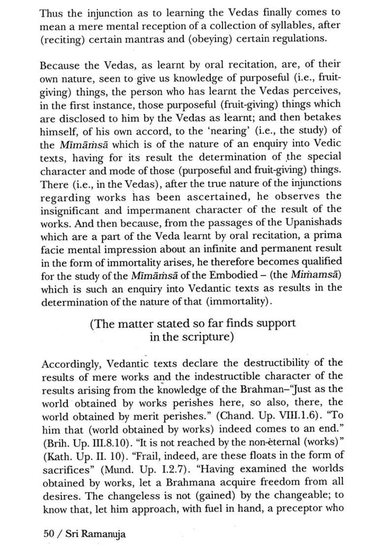 Sri Ramanuja Makers Of Indian Literature - Indya