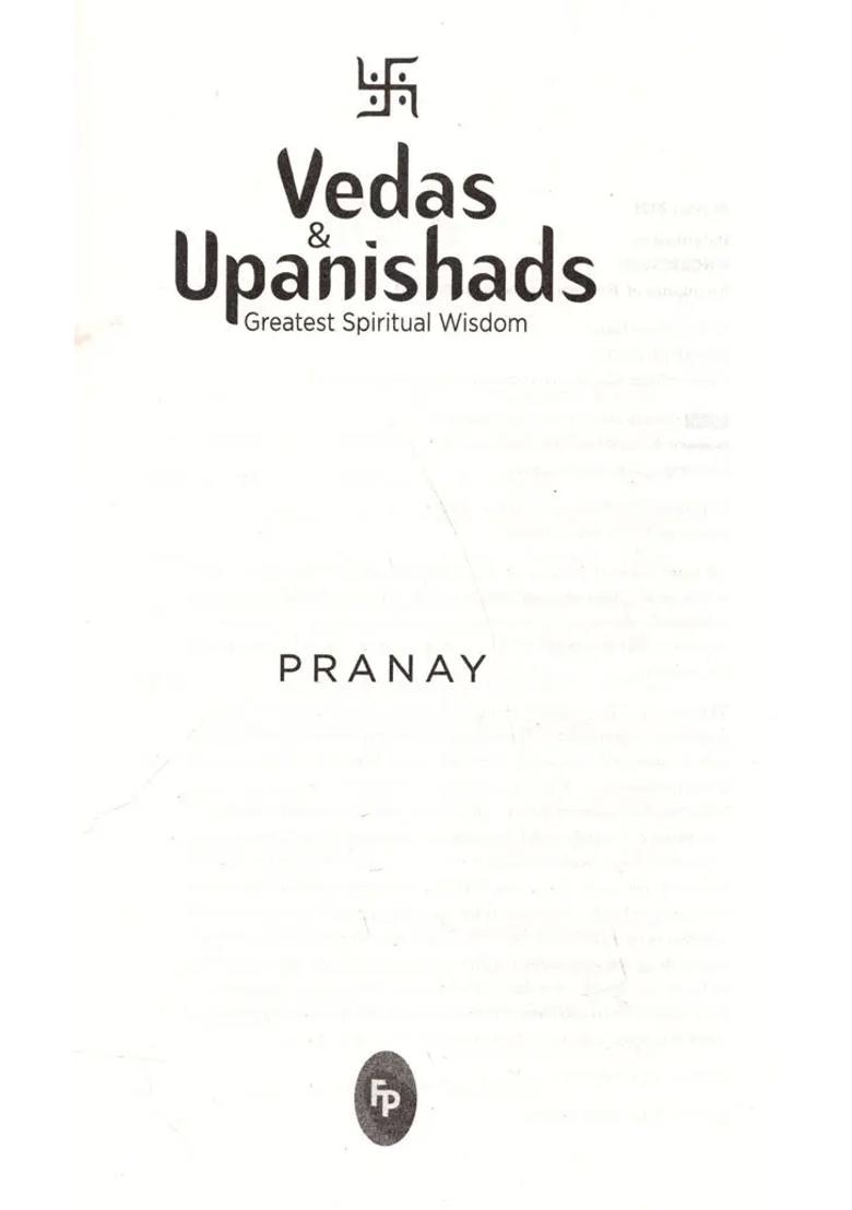 Vedas & Upanishad Greatest Spiritual Wisdom - Indya