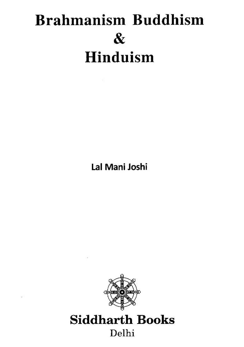 Brahmanism Buddhism & Hinduism - Indya