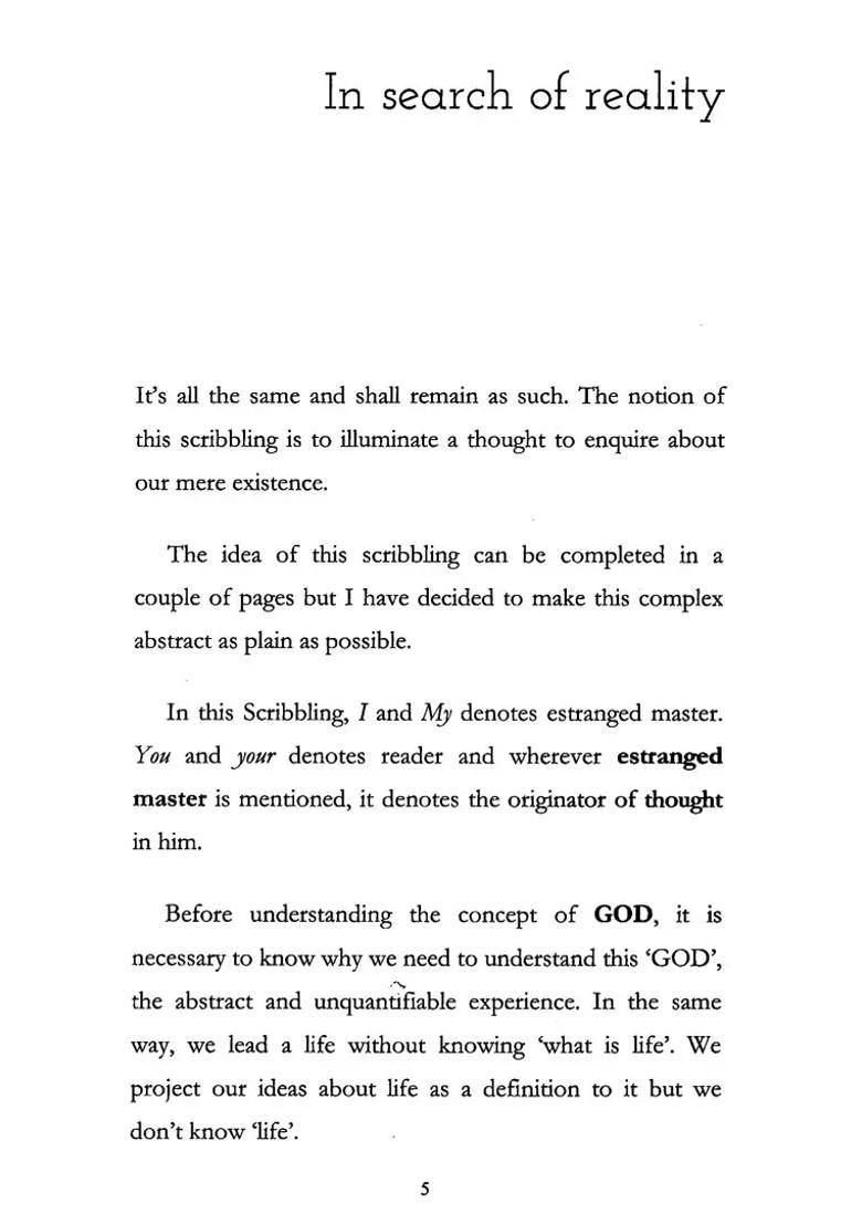 Scribbling On Jiva Shava & Shiva Resonance Of Reality - Indya