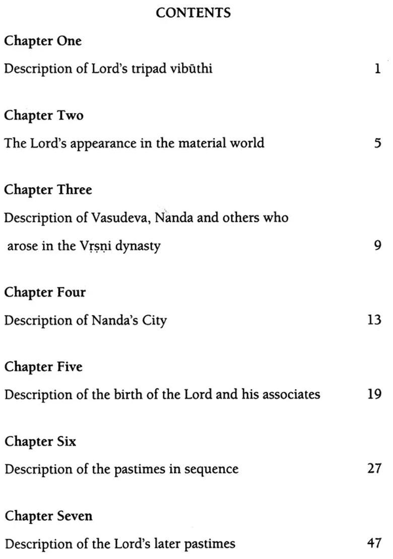 Sri Aisvarya Kadambini The Cloud Bank Of Lord Krsna
