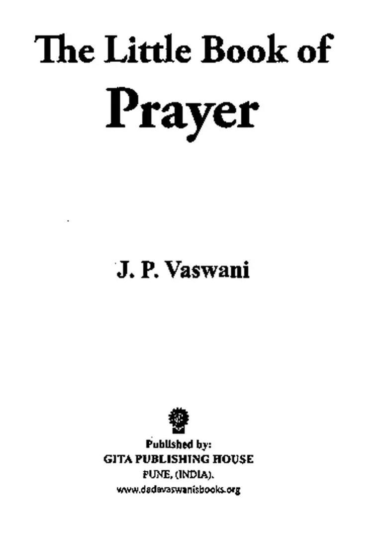 The Little Book Of Prayer - Indya