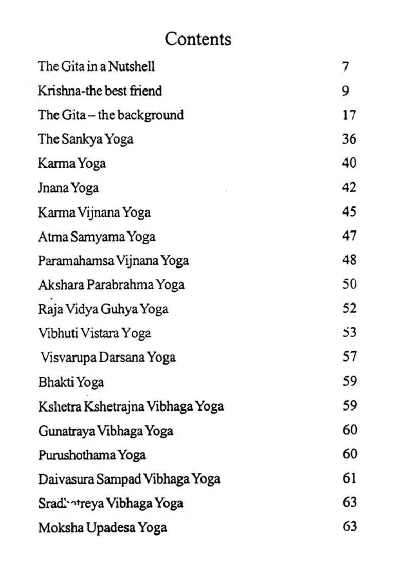 The Bhagavad Gita For Students - Indya