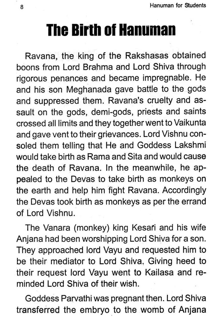 Hanuman For Students - Indya