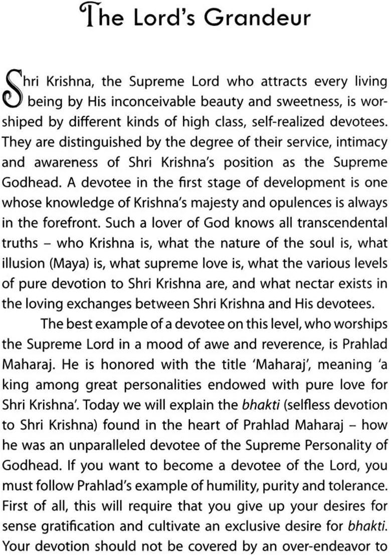 The Fearless Prince The Story Of Prahlad Maharaj - Indya