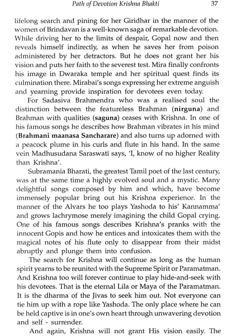 Bhakti Marga The Road Well- Travelled - Indya