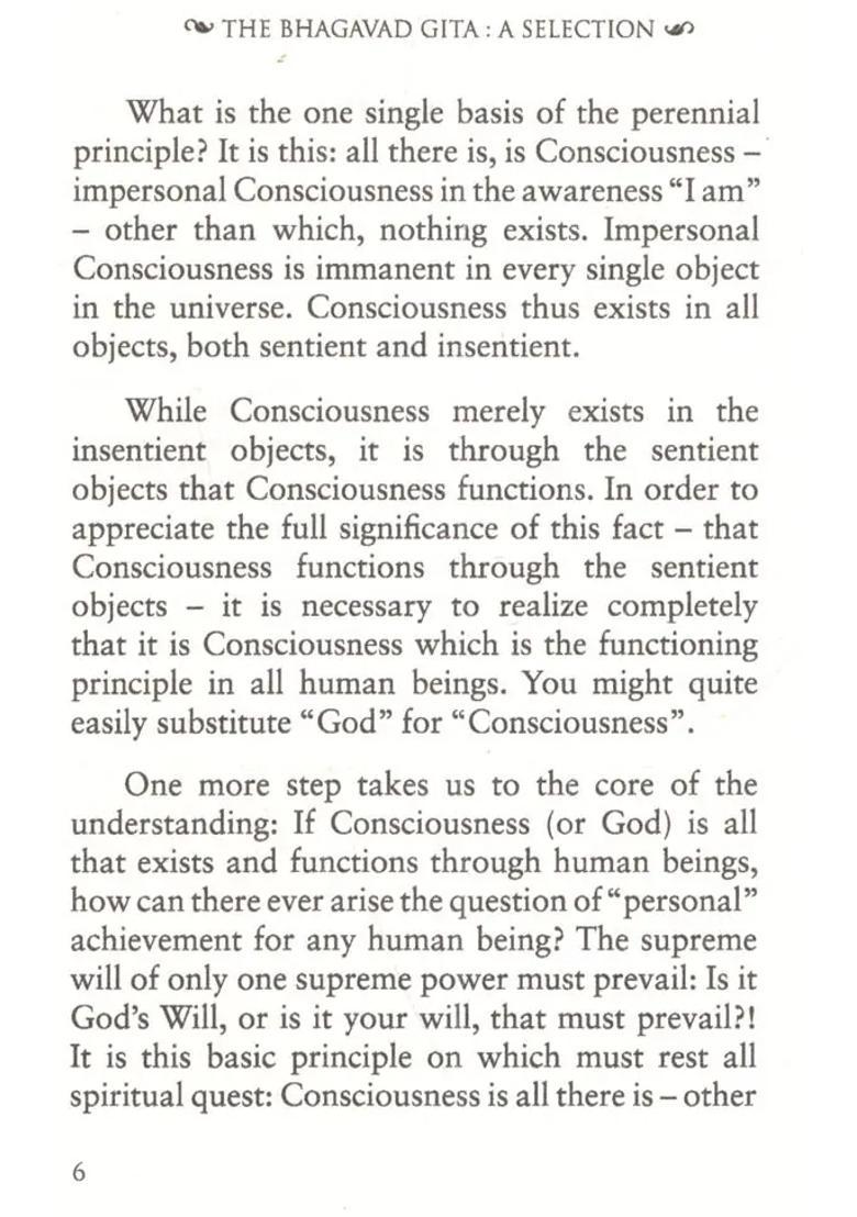 The Bhagavad Gita A Selection - Indya