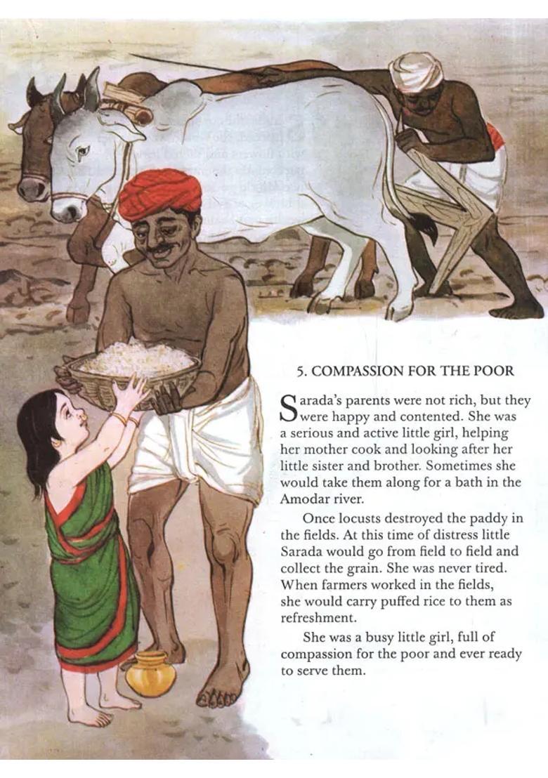 The Story Of Sarada Devi Pictorial Book - Indya