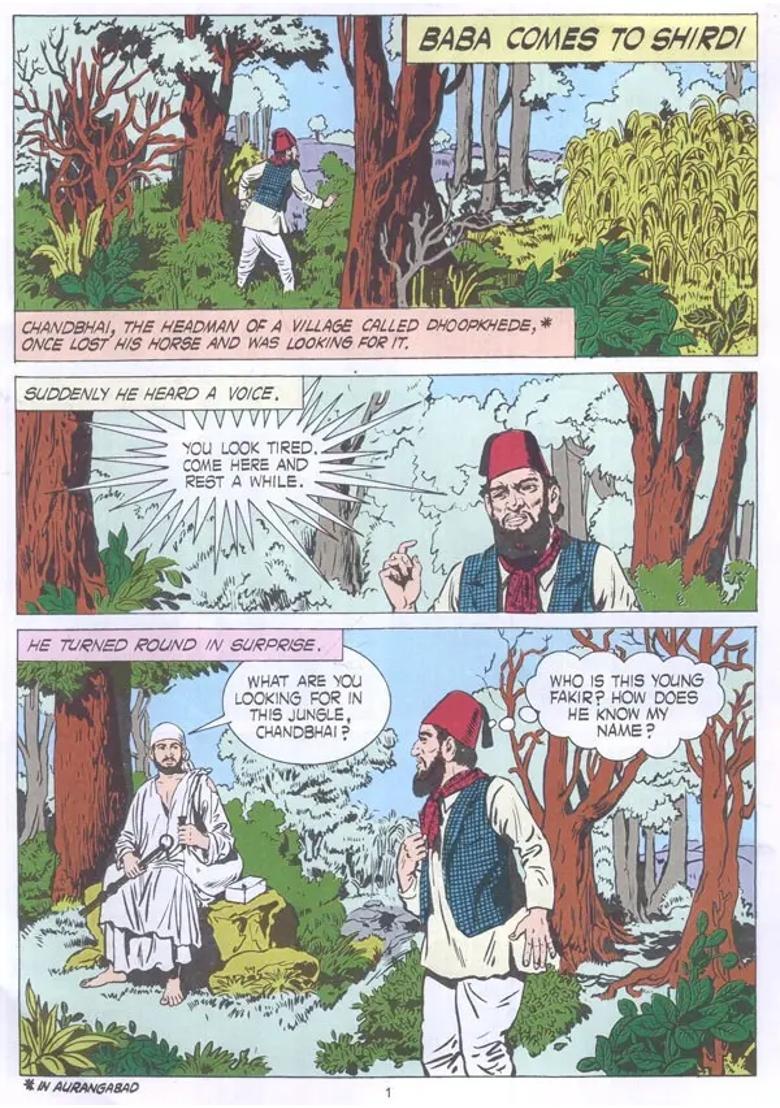 Tales Of Sai Baba The Saint Of Shirdi - Indya