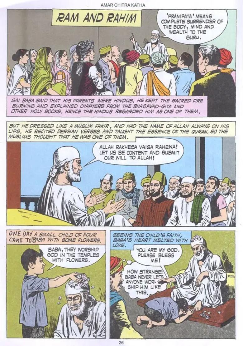 Tales Of Sai Baba The Saint Of Shirdi - Indya