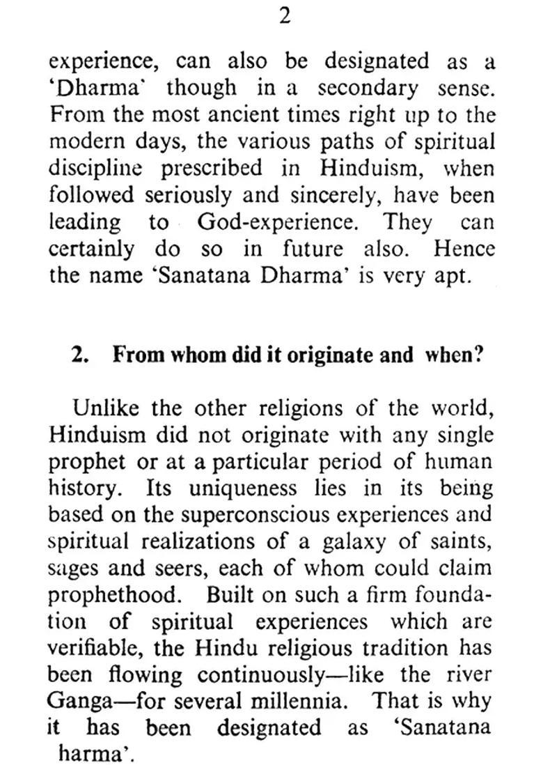 Hinduism Through Questions & Answers - Indya