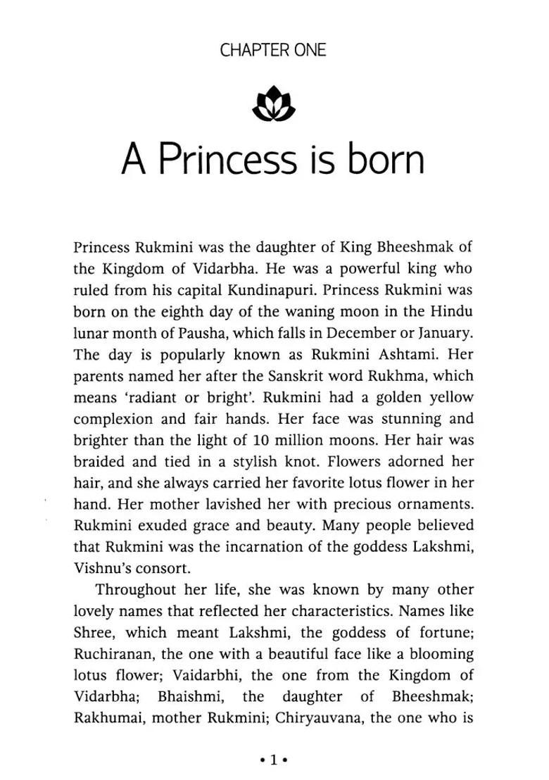 The Sacred Love Letter- Krishna Weds Rukmini The Krishna Series - Indya