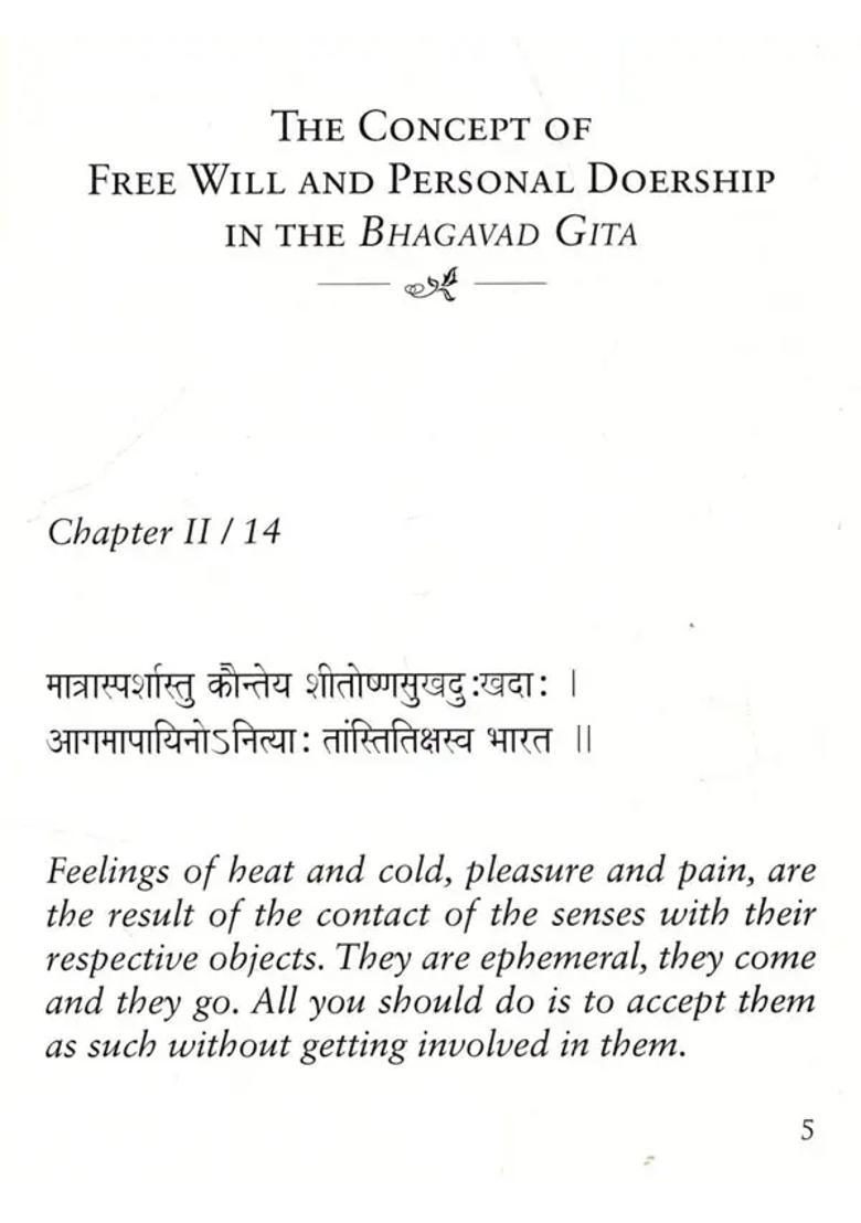The Essence Of The Bhagavad Gita - Indya