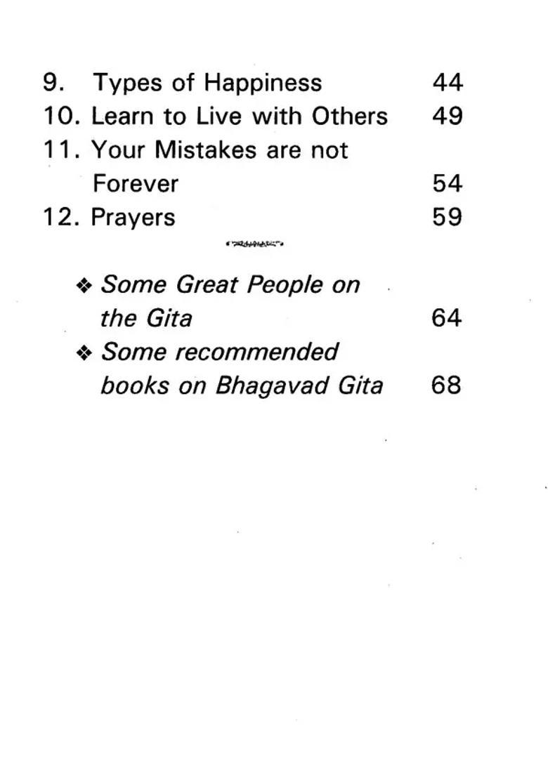 Bhagavad Gita For Students - Indya