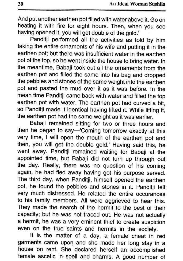 An Ideal Woman - Sushila A Morality Story - Indya