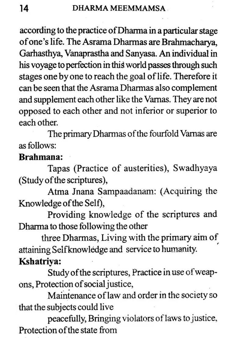 Dharmameemasa- A Brief Summary Of The Hindu Religious Practices For Students Of Religious Studies - Indya