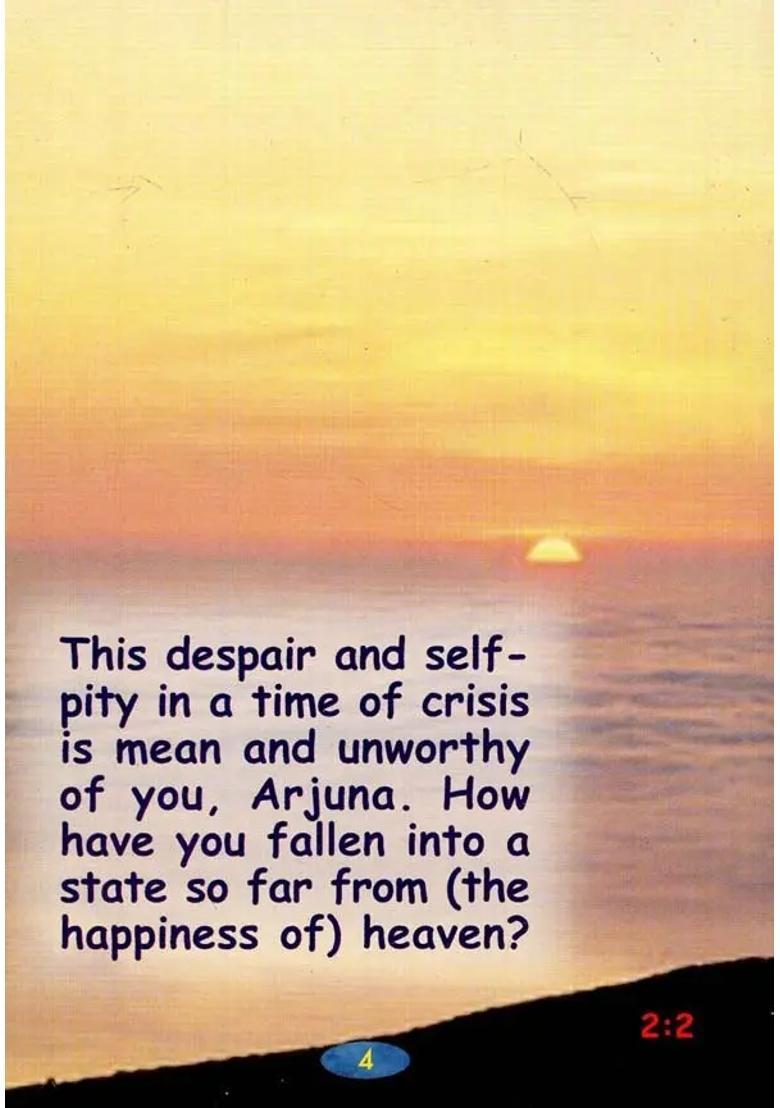 Selections From The Bhagavad Gita - Indya