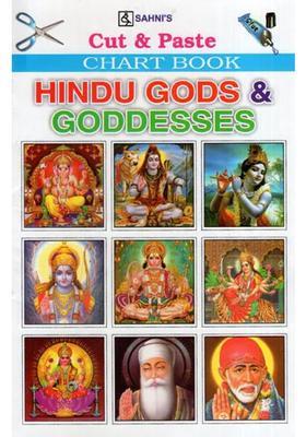 Cut & Paste Hindu Gods & Goddesses Chart Book