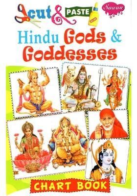 Cut & Paste Hindu Gods & Goddesses Chart Book