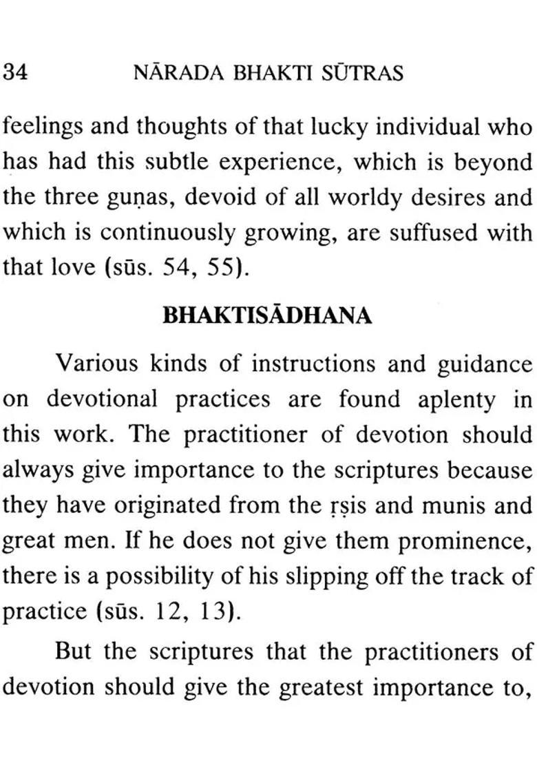 Narada Bhakti Sutras A Study - Indya