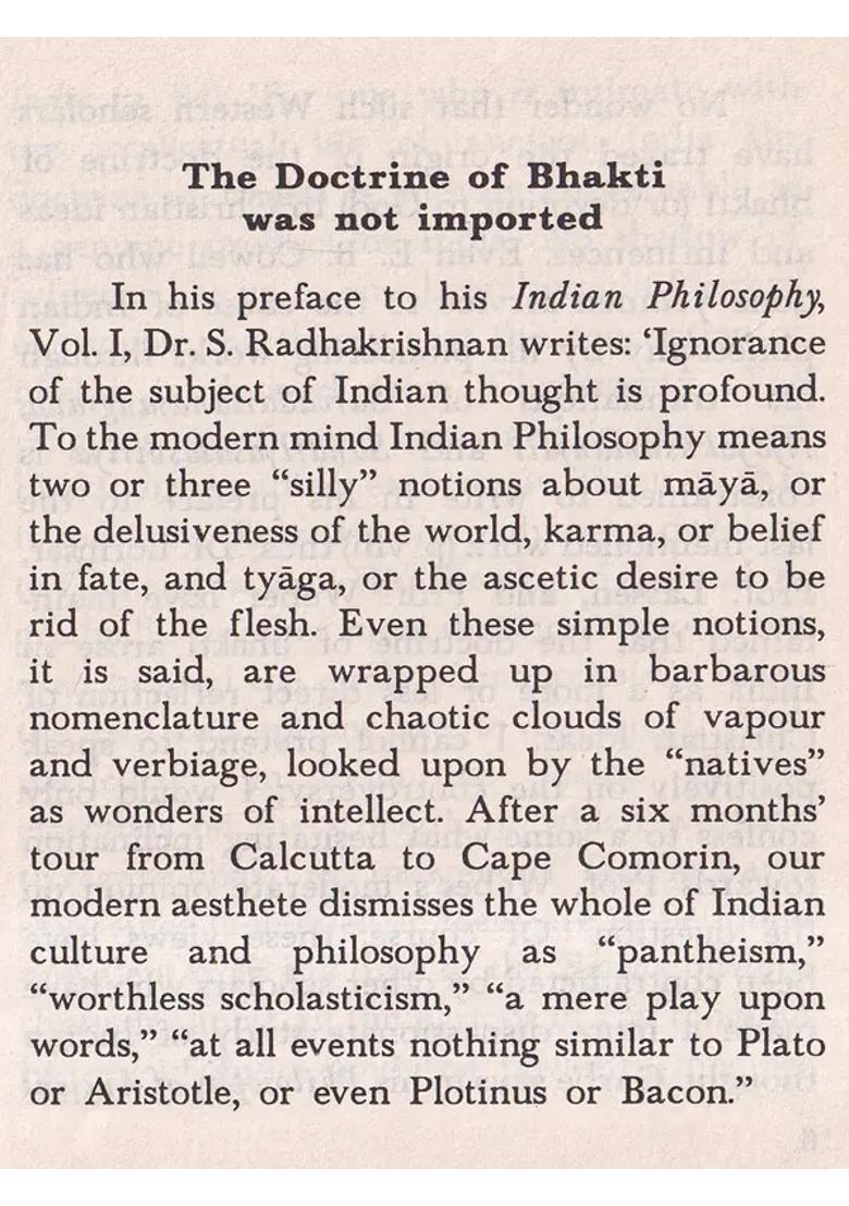 Sandilya Bhakti Sutras A Study An Old And Rare Book - Indya