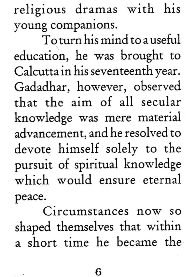 Thus Spake Sri Ramakrishna - Indya
