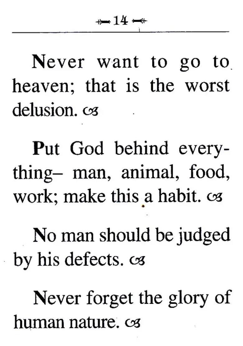 Flashes From Swami Vivekananda Pocket Book - Indya