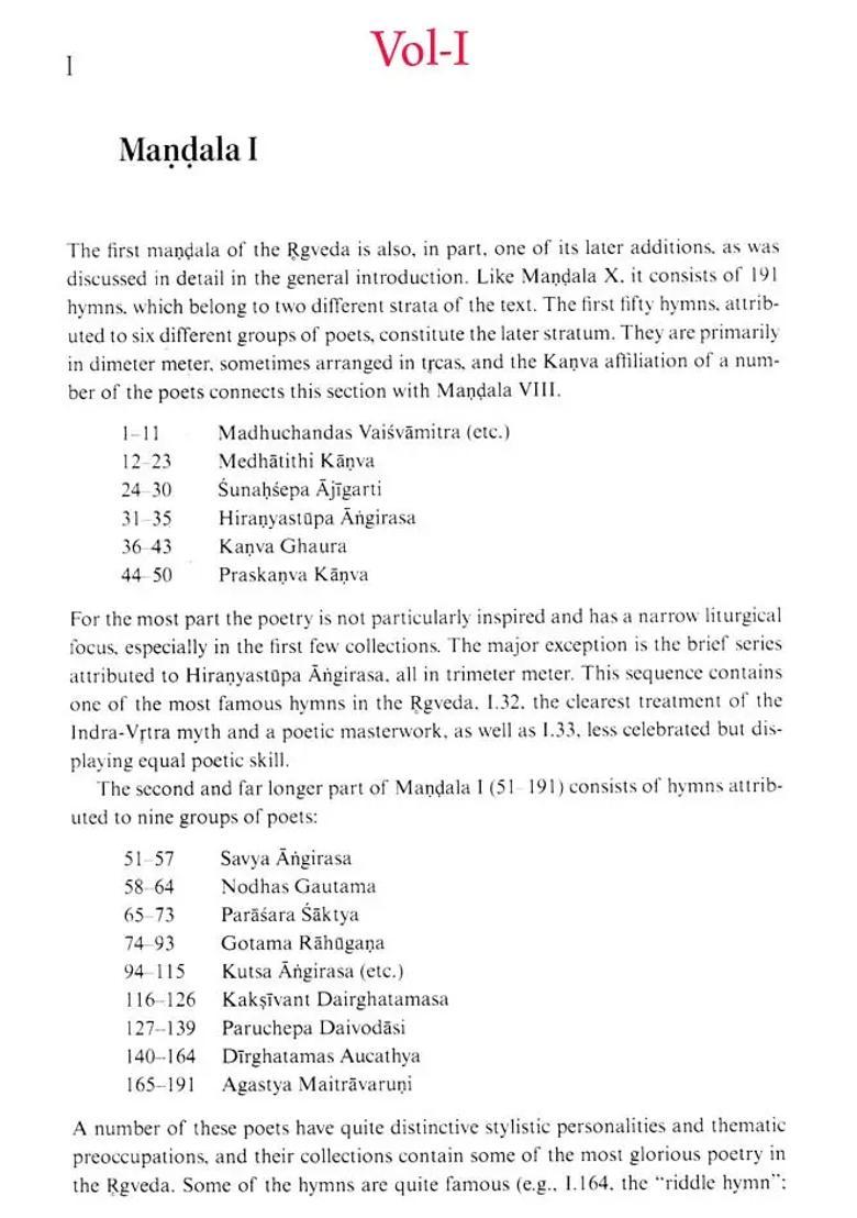 The Rigveda- The Earliest Religious Poetry Of India Set Of 3 Volumes - Indya