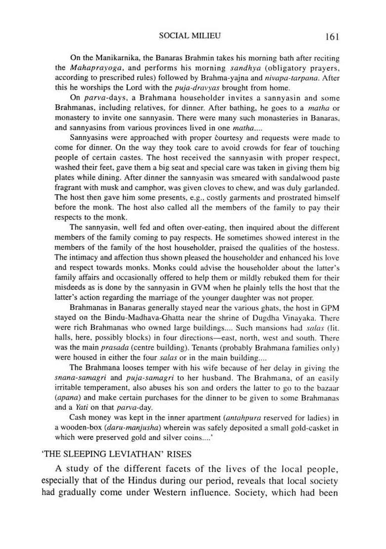 Varanasi At The Crossroads A Panoramic View Of Early Modern Varanasi And The Story Of Its Transition Two Volumes - Indya