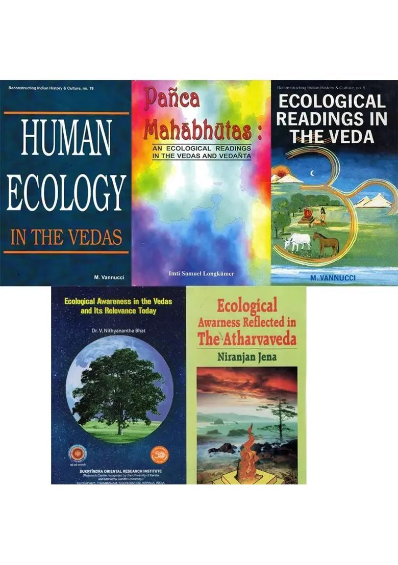 Ecological Studies In The Vedas Set Of 5 Books - Indya