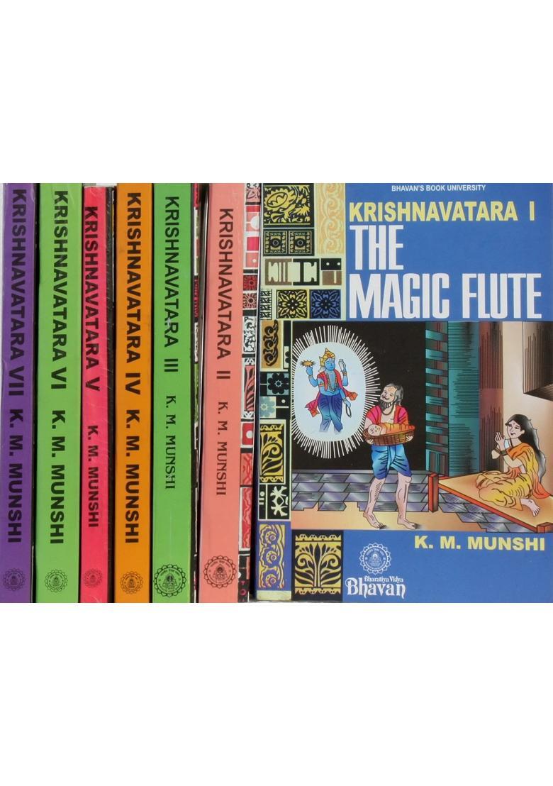 Krishnavatara Set Of 7 Volumes - Krishna Avatara - Indya