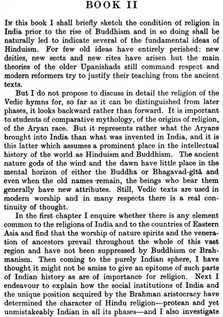 Hinduism And Buddhism An Historical Sketch In Three Volumes - Indya