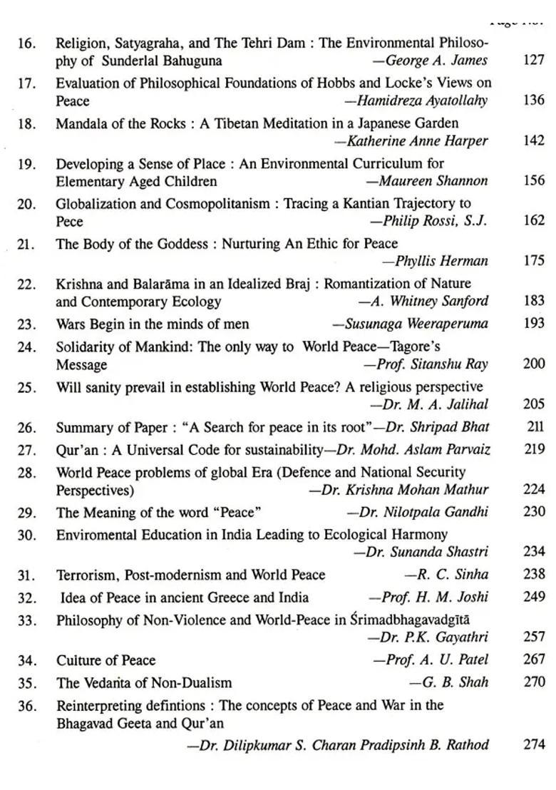 In Quest Of Peace- Indian Culture Shows The Path Set Of 2 Volumes - Indya