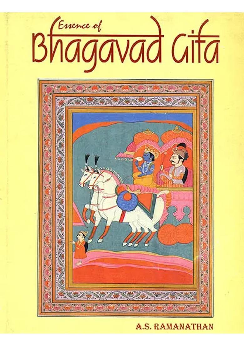 Essence Of Bhagavad Gita An Old And Rare Book - Indya